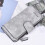 Women's Leather Trifold Wallet with Zipper Pocket 4