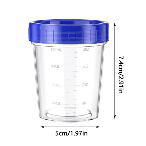 120ml Stackable Measuring Cup with Leakproof Lid 2