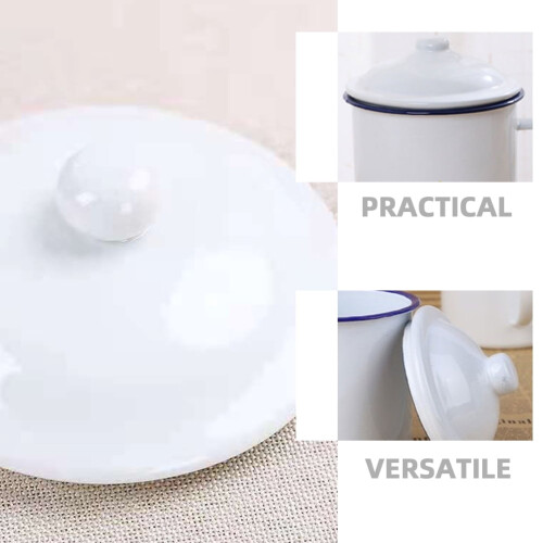 5er-Pack Emaille-Becherdeckel für Tee-, Keramik- und Wasserbecher 1