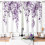 Purple Eucalyptus Kitchen Curtains 27.5x39 in (2 pcs) 2