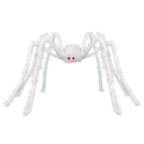 Halloween Giant Spider Decoration - Realistic Hairy Spider, 1