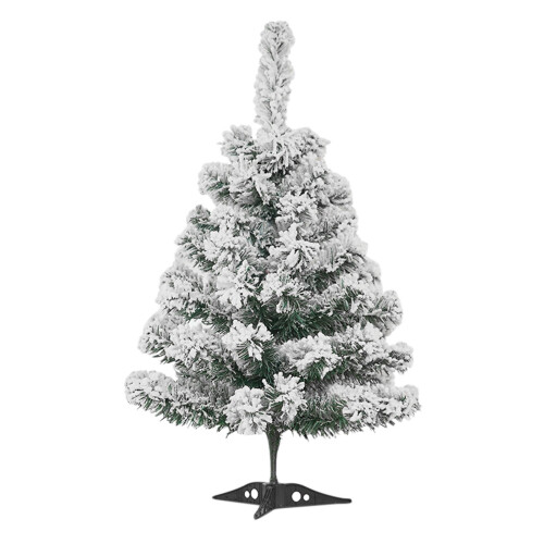 4ft Snow Flocked Artificial Christmas Tree, 200 Tips, 2