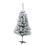 4ft Snow Flocked Artificial Christmas Tree, 200 Tips, 4