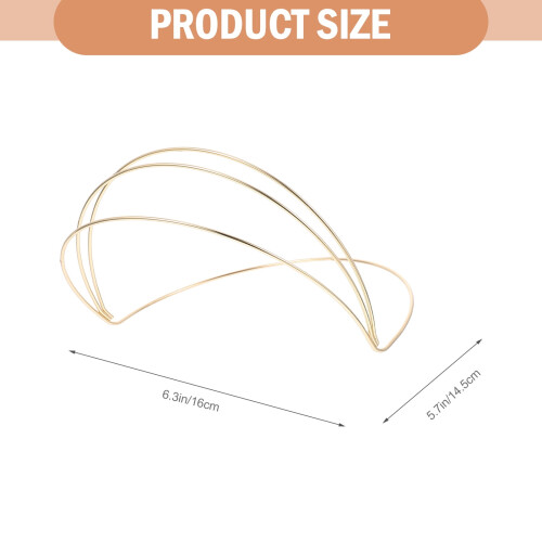 Bandeau, couronne, base, coiffe DIY 2 pièces 1