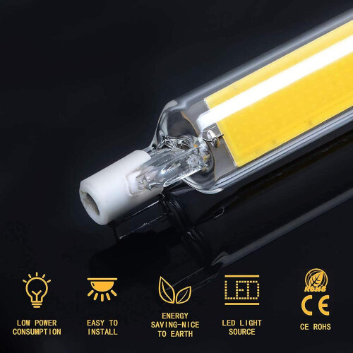 Λαμπτήρας LED R7s 2 τεμάχια 15W T3 με δυνατότητα ρύθμισης έντασης Ισοδύναμο 100W 2