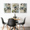 Bird on Branch 3-Piece Canvas Wall Art Set 5