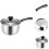 Stainless Steel Saucepan with Lid 2 Quart 4
