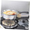 Stainless Steel Saucepan with Lid 2 Quart 6
