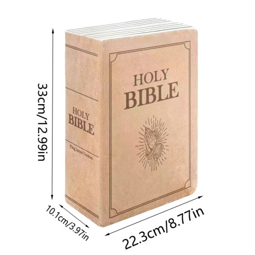 Yoloke Bible Pillow Plush Book with Opening Feature 2
