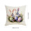 Easter Linen Pillowcase 45x45 cm 3