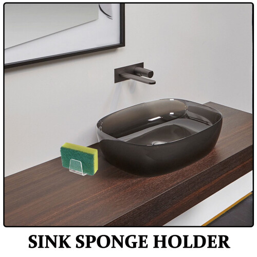 Acrylic Sponge Holder with Drainage – 2 Pack 2