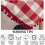 Buffalo Plaid Tablecloth Rectangular 60x84 in Red White 5