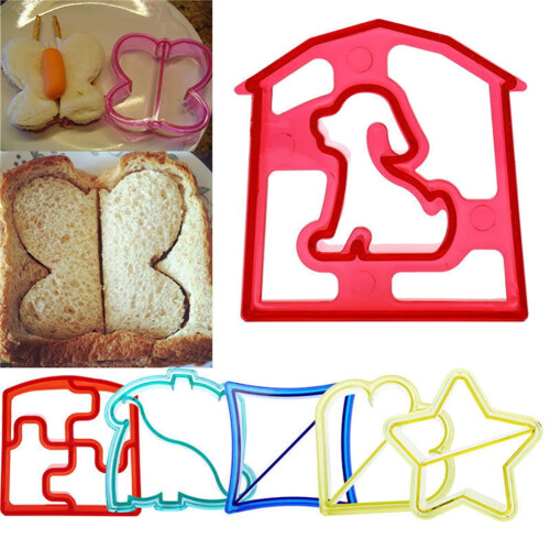 Ensemble de coupe-toasts en forme d'animaux – 7 modèles 2