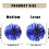 Metallic Cheer Pom Poms 26 cm 12 Pack 3