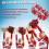 Metallic Cheer Pom Poms 26 cm 12 Pack 5