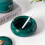 Ceramic Ashtray with Lid 10.8 x 8.8 x 5.6 cm 5