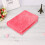 Plaid en flanelle 50 x 70 cm, corail uni 4