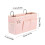 Extra Large Dorm Bunk Hanging Bag Fabric Storage Basket 2