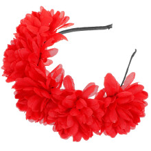 Banda Gruaige Bridal Éadach Dearg – Ceannbheart Bainise