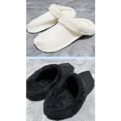 Warme Plüsch-Clog-Einlegesohlen, EVA, 2 Paar