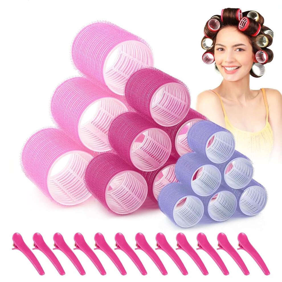 Self-Grip Hair Rollers Set 30 pcs â 60mm, 45mm, 36mm