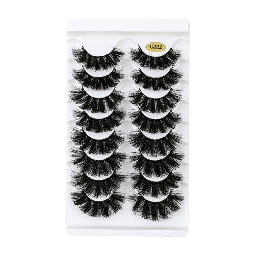 Ψεύτικες βλεφαρίδες 8D Cat Eye – Wispy Vegan Lashes (8 ζευγάρια)