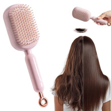 Peigne à cheveux rétractable à coussin d'air pour tous types de cheveux