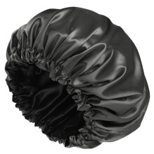 Seidengefütterte, wasserdichte Duschhaube für Damen, verstellbar