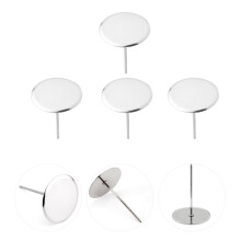 Pregos para decoração de bolos OUNONA em aço inoxidável (4 peças)