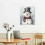 Snowman & Snowflakes Canvas Wall Art Print 5