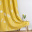 Blackout Curtains 52x84 in, Polyester, Gold Wheat & Palm 5