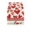 Red Heart Table Flag in Flax Fabric XL 2