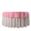 BalsaCircle Pink Round Scuba Tablecloth 70 in 3