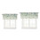 Stylish Green Leaf Pattern Thermal Insulated Curtain-137 45 3