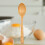 Beech Wooden Spoon 19 cm Reusable Serving Spoon 5