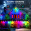 DAYETTER Εξωτερικά φώτα RGB για μαρκίζες 50FT IP67 2