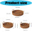 Stylish Wicker Pattern Snacks Container With Sturdy Handles-2 4