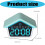 Digital Alarm Clock LED Digital Clock Electric Desk Clock-Green 4