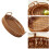 Stylish Wicker Pattern Snacks Container With Sturdy Handles-2 5