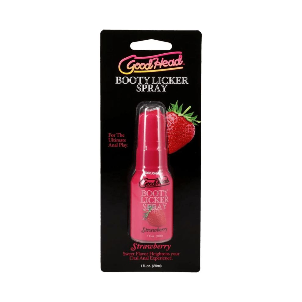 Doc Johnson Good Head Booty Licker Spray Strawberry 1Oz