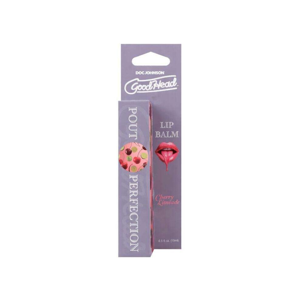 Doc Johnson Good Head Pout Perfection Lip Balm Cherry Limeade 15Ml