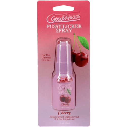Doc Johnson Good Head Pussy Licker Spray Cherry 1oz