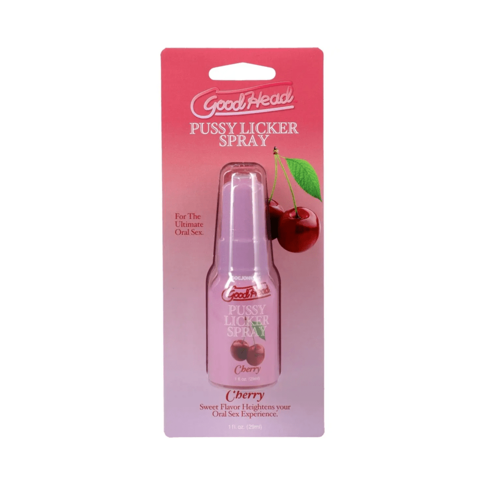 Doc Johnson Good Head Pussy Licker Spray Cherry 1Oz