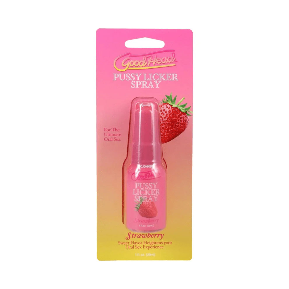 Doc Johnson Good Head Pussy Licker Spray Strawberry 1Oz