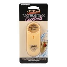 Good Head Juicy Head Cocktails Dry Mouth Spray To-Go Strawberries & Champagne 0.3oz
