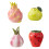 Beautiful Fruit Themed Ceramics Vases With Double-pitaya 2