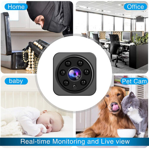 1080P WiFi Security Camera with Night Vision, Battery & 1