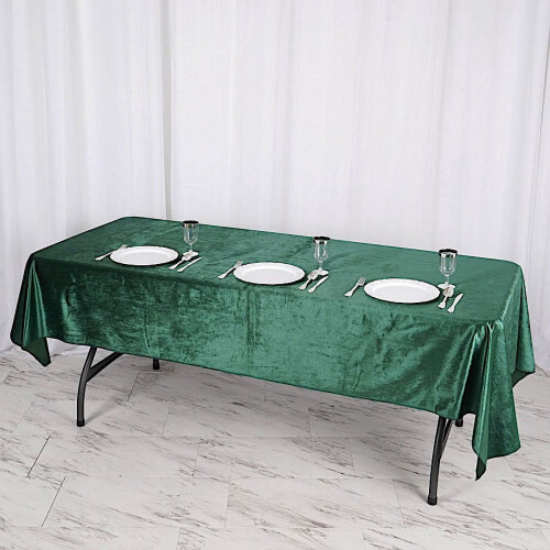 Velvet Rectangular Tablecloth 60 x 102 in 1
