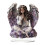 Elegant engelengebed 2D acryl bureauornament 2