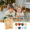 Valentine Gem Cards Bulk Pack 24 Heart-Shaped Stones 8 5